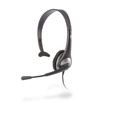 Cyber Acoustics AC-104 Headset - Mono - Mini-phone (3.5mm) - Wired - Image 1 of 4