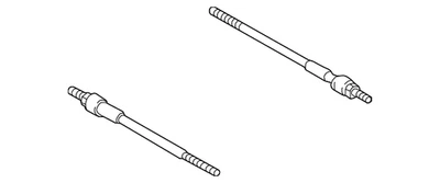 Barra de amarre interior genuina Nissan 48521-EZ40B Foto 1 de 2