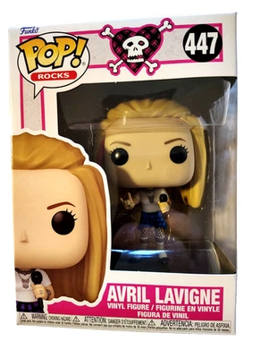 Funko Pop! Rocks #447 Avril Lavigne Girlfriend Collectible Vinyl Figure NEW - Image 1 of 4