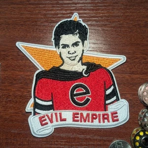 RATM Evil Empire Patch Rage Against The Machine Embroidered Iron On 3.75x4" - Picture 1 of 3