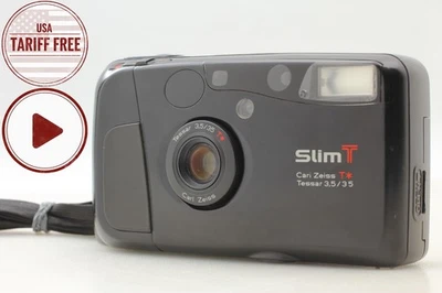 LCD Perfect[Near MINT] Kyocera Slim T Yashica T4 Point & Shoot Camera From JAPAN - Image 1 of 4