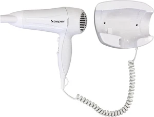 40.490 Asciugacapelli Da Parete 2000 W - Phon Da Parete Con Cavo Lungo 2 Metri - Foto 1 di 12