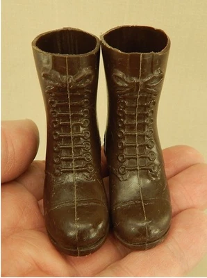 De colección 1964 Hasbro GI Joe #7500 Action Soldier Par de Botas Altas Marrón C7 Foto 1 de 4