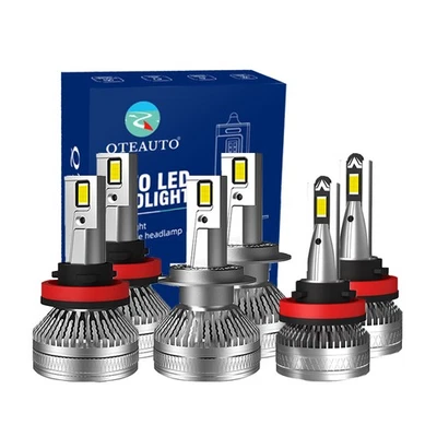 6P H8/H9/H11 H7 LED Low Beam Daytime Running Fog Light IP68 For 2012-2015 BMW X1 - Image 1 of 4