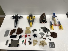 LEGO Star Wars Trade Federation Mtt 7662 Anakins Pod Racer Starfighter 7131 7669