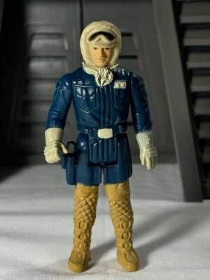 Figura de acción Kenner Star Wars Han Solo Hoth de colección LFL80 HK ESB CASI NUEVA Foto 1 de 4