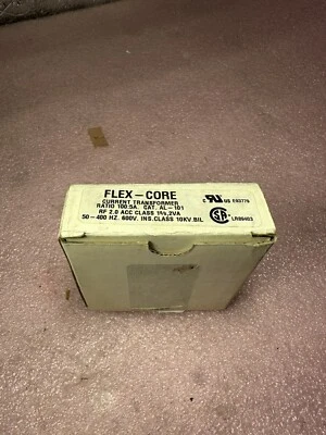 FLEX-CORE AL-101 CURRENT TRANSFORMER / 100:5A 50-400HZ 600V - Image 1 of 4