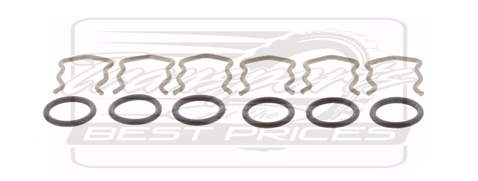 Fits Dodge A518 46RE 47RE 48RE 1/2" Anti Rattle Cooler Line Clip Repair Kit - Image 1 of 1