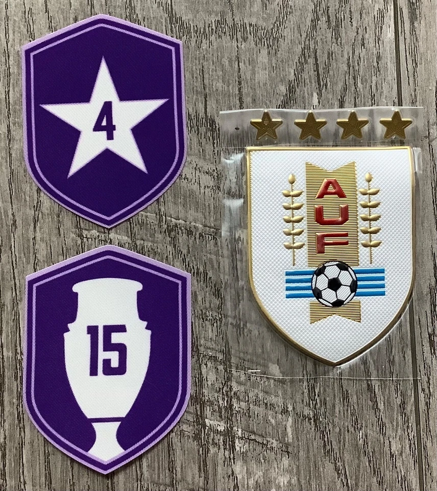 2024 AUF  Uruguay National Team Home&Away Patch set - Image 1 of 1