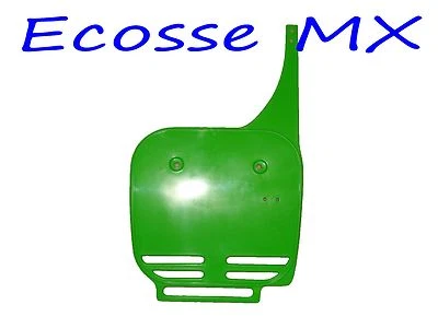 Kawasaki KX60 1984-2000 НЛО передний номерной знак зеленый 2742 026 - Изображение 1 из 4