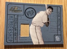 2004 Donruss Classics VIP Stan Musial #2 Of 25 Made St Louis Cards HOF