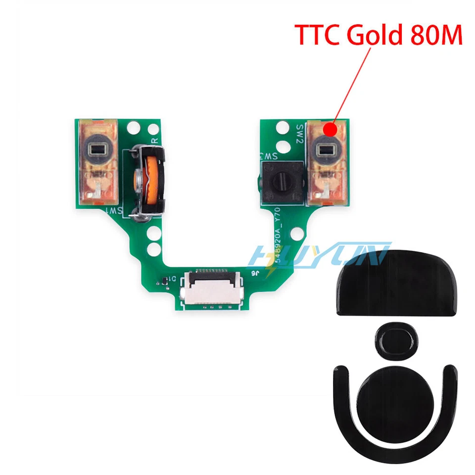 Button Board of Micro Switch Wheel Encoder for Logitech GPRO X Superlight Mouse - Image 1 of 4