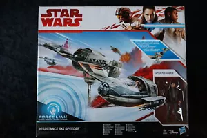 Star Wars Force Link Toy Resistance Ski Speeder Sealed - Picture 1 of 6