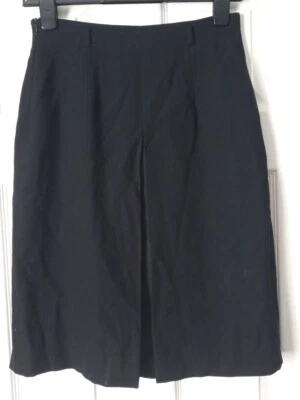 Versace Classic V2 Black A-line Pleat Skirt UK Size 10 / IT 42 - Image 1 of 4