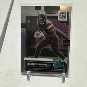 2022 Optic Preview Brian Robinson Jr. Rated Rookie Silver Holo Refractor #P-327 - Picture 1 of 3