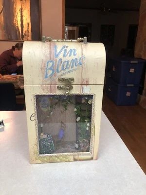 A Day In The Life Of Wine In Italy 1/12th Scale Lighted Diorama One Of A Kind - Image 1 of 4