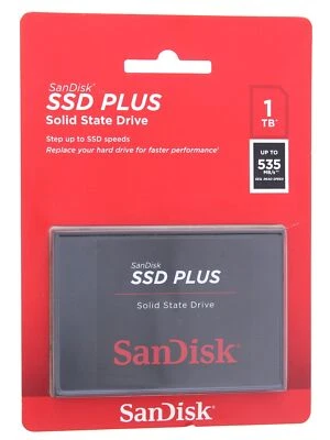 SanDisk SSD Plus Solid State Drive (1TB) - Image 1 of 2