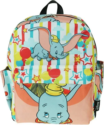 Small Backpack Deluxe - Disney - Oversize Print 12" Dumbo School Bag - Image 1 of 4