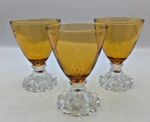 Set 3 bicchieri da cocktail ambra boopie calici - Foto 1 di 11