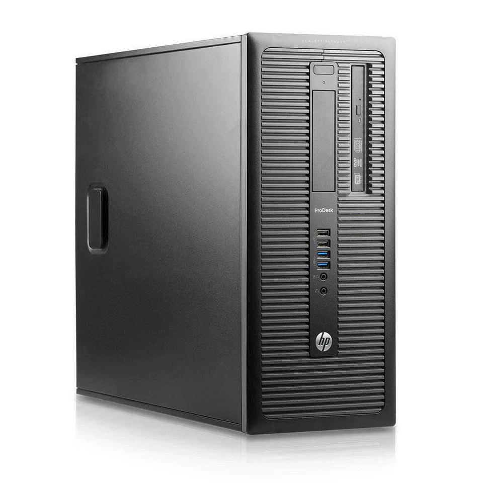 HP ProDesk 600 G1 Tower Core i7-4770 3.4GHz 16GB 128GB SSD 3TB HDD WIN 10 PRO - Image 1 of 1