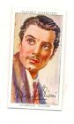 1938 John Player Cigarette Card - Film Stars 3rd Series #34 Laurence Olivier