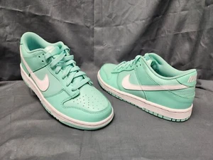 Nike Boys Dunk Low (GS) Sneakers Emerald Rise Edition Size 6 NEW NO BOX! - Picture 1 of 11