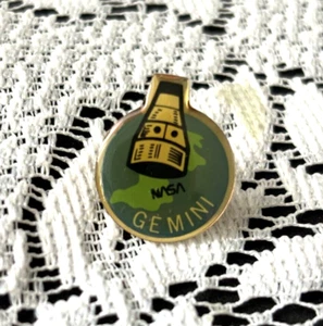 NASA GEMENI Space Mission Spaceflight Program Enamel Lapel Tie Tac Pin NEW - Picture 1 of 2