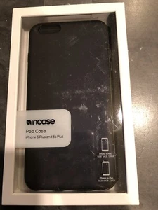 Matte Black Incase Pop Case Iphone 6 Plus & 6s Plus - Picture 1 of 2