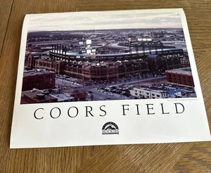 Coors Field Colorado Rockies Unsigned Main Entrance Exterior View Photo 8 X 10 - Picture 1 of 4