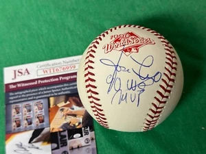 JOSE RIJO Signed Inscribed 1990 World Series Baseball Cincinnati Reds JSA COA - Picture 1 of 1