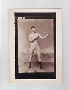 RARE 1890's JIM HALL 1887 AUSTRALIAN MIDDLEWEIGHT CHAMPION vintage boxing photo - Picture 1 of 1