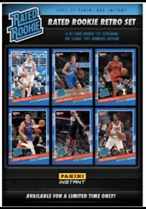 2021-22 Panini NBA Instant Rated Rookie Retro 45 Card Set RC #/2502 - Picture 1 of 2