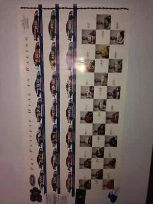 FORD - THE FASTEST OVAL IN RACING - 40TH THUNDERBIRD ANNIVERSARY POSTER - Image 1 of 4