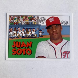 2019 Topps TBT Juan Soto Topps Kids #291 Throwback Thursday /583