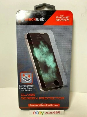 Blackweb Clear Screen Protector For IPHONE SE/5S/5 BWB16WI001 Brand New - Image 1 of 2