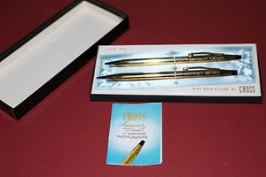NOS new/old 12KT Gold Filled Cross ball pen No.6601 Detroit Diesel STUNNING! - Picture 1 of 2