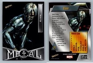 ELIXIR #25 - 2020 Marvel X-Men Metal Universe schwarz epack exklusiv - Bild 1 von 1