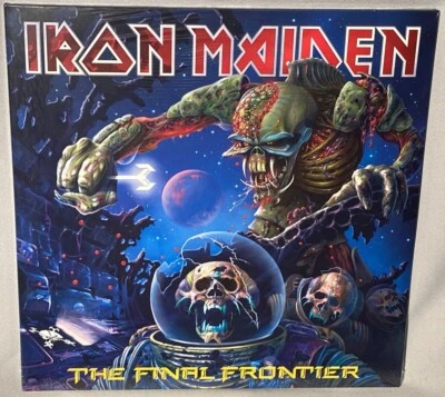 LP IRON MAIDEN The Final Frontier (2LPs Vinyl, 1st BLACK, 2017) NEW MINT SEALED - Image 1 of 2
