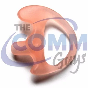 MOLDE DE OREJA DE GEL MEDIO IZQUIERDO SEMI PERSONALIZADO FLEXIBLE INSERTO ABIERTO PUNTA DE AURICULAR - Imagen 1 de 3