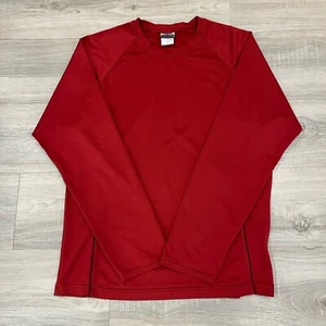 Everlast EverDri  Boxing Pullover Shirt Men’s Sz XL Long Sleeve Red - Picture 1 of 6