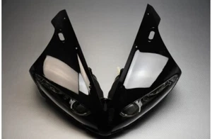 Schwarze Frontnasenverkleidung + Scheinwerfer Yamaha YZF R1 YZF-R1 2004-2006 - Bild 1 von 1