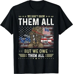 We Owe Them All Partitic Veterans Day Memorial Day T-Shirt - Bild 1 von 13