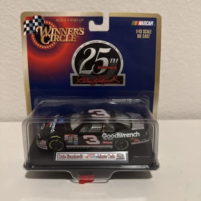 Winner's Circle Hasbro 1999 Dale Earnhardt #3 Goodwrench 25th Anniversary 1:43 - Image 1 of 2