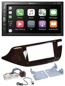 Pioneer USB MP3 DAB 2DIN Bluetooth Autoradio für Kia Ceed ab 12 glänzend - Bild 1 von 9