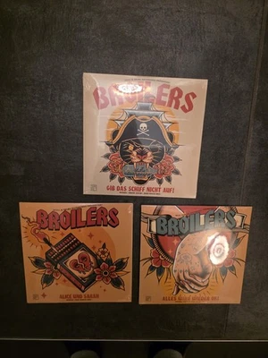 7" Vinyl Single Konvolut  3x - Broilers - Alice und Sarah Numbered Edition NEU - Bild 1 von 4