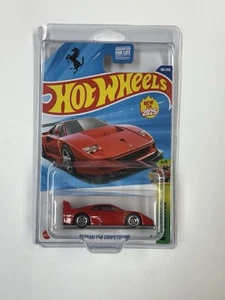 Hot Wheels 2025 Case K Ferrari F40 Competizion Red U. S. Card - Picture 1 of 2