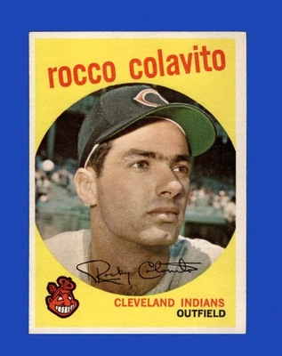 1959 Topps Set-Break #420 Rocky Colavito EX-EXMINT *GMCARDS* - Image 1 of 2