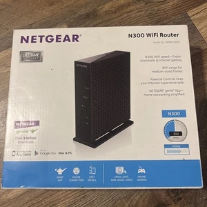 Router WiFi NETGEAR N300 Modelo No. WNR2000 Nueva Caja Abierta - Imagen 1 de 5