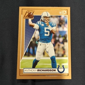 🔵⚪🔵2024 Panini Zenith Anthony Richardson 3er Down #41/35 - Imagen 1 de 3