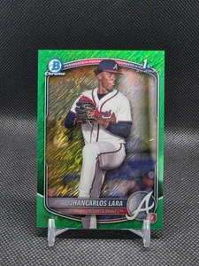 Bowman #BCP-126 2025 Jhancarlos Lara cromo verde brillo refractor/99 - Imagen 1 de 4